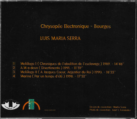 Luis Maria Serra : Musica Electroacustica (CD)