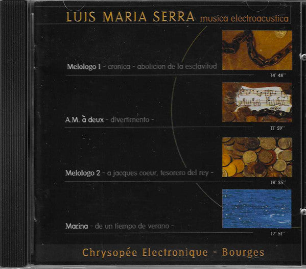 Luis Maria Serra : Musica Electroacustica (CD)