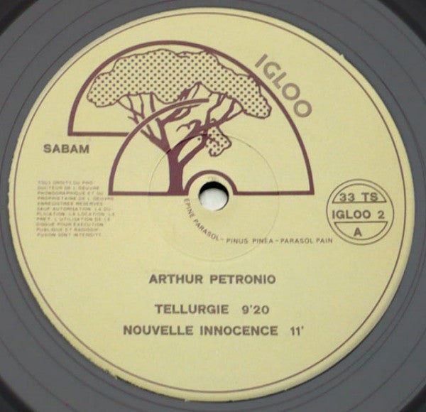 Arthur Pétronio : Arthur Pétronio (LP)