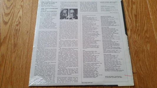 John Rodby, Eldon Rathburn : Concerto For 29 / The Metamorphic Ten (LP)