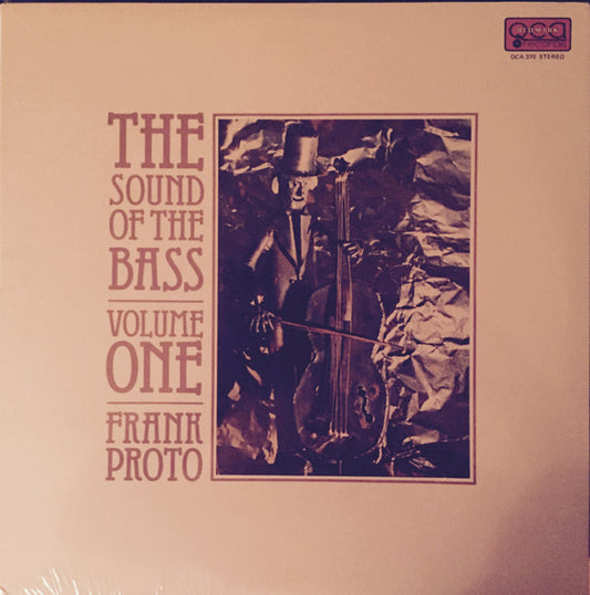 Frank Proto : The Sound Of The Bass - Volume One (LP, Album)