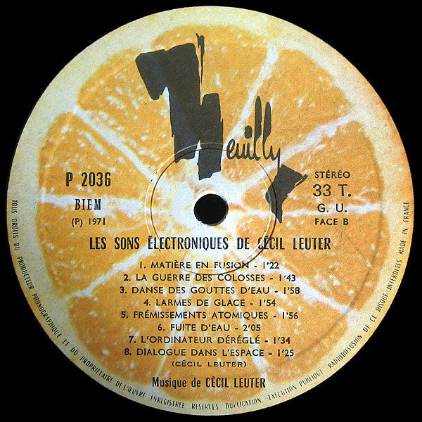 Cecil Leuter : Spectacular Stereo Sounds (LP)