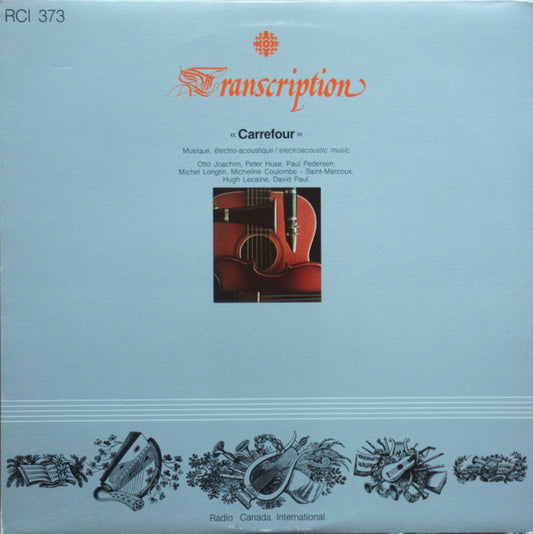 Various : Carrefour (Musique, Électro-Acoustique = Electroacoustic Music) (LP, Comp)