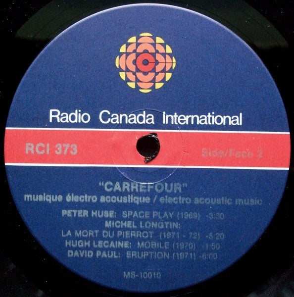 Various : Carrefour (Musique, Électro-Acoustique = Electroacoustic Music) (LP, Comp)