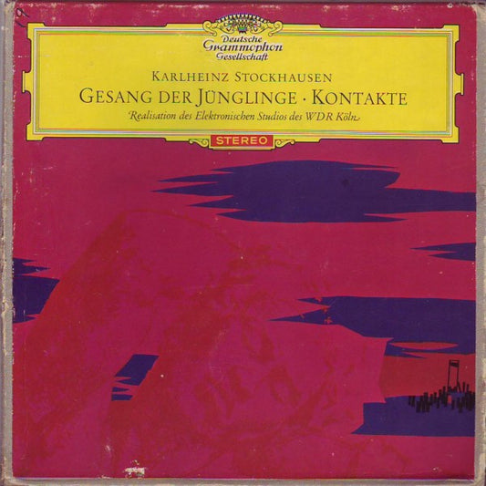 Karlheinz Stockhausen : Gesang Der Jünglinge - Kontakte (Song Of The Youths) (Reel, 4tr Stereo, 7" Reel)