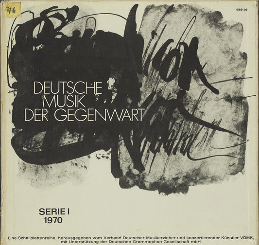 Various; Deutsche Musik Der Gegenwart Serie I 1970 (6xLP)