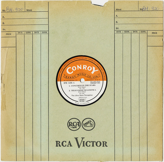 The Ultra Sonic Perception; Concerto In The Stars (10")