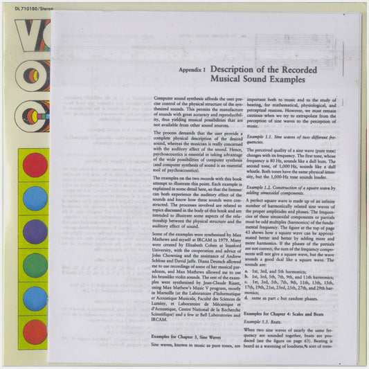 [CP 000.34 CD] Music From Mathematics, Voice Of The Computer+