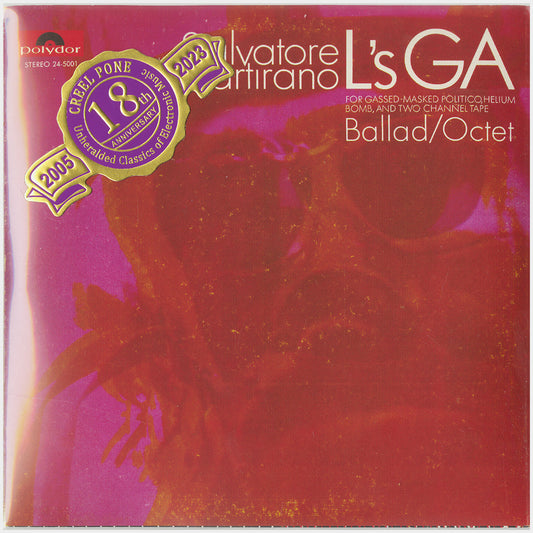 [CP 006 CD] Salvatore Martirano, et.al; L's GA, Ballad, Octet, Electronic Music From The University Of Illinois +