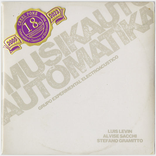 [CP 065 CD] Musikautomatika [Grupo Experimental Electroacustico], Blue Morning