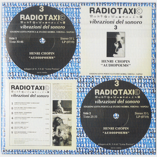 [CP 111 CD] Henri Chopin; Audiopoems, Audiopoems, Poésie Sonore