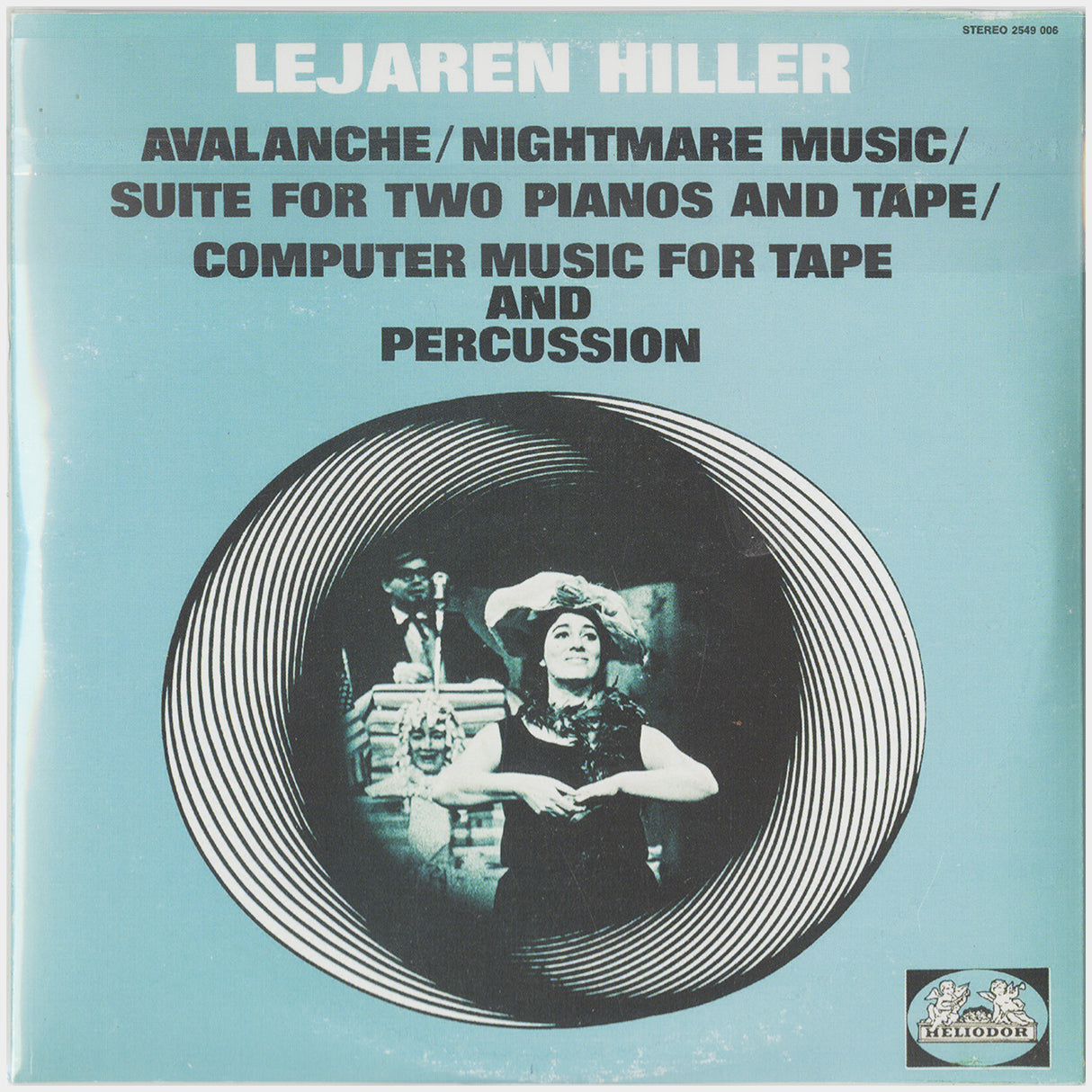 [CP 186 CD] Lejaren Hiller; Malta, An Avalanche, Suite: Two Pfs, Nightmare Music, Computer Music For Tape And Percussion