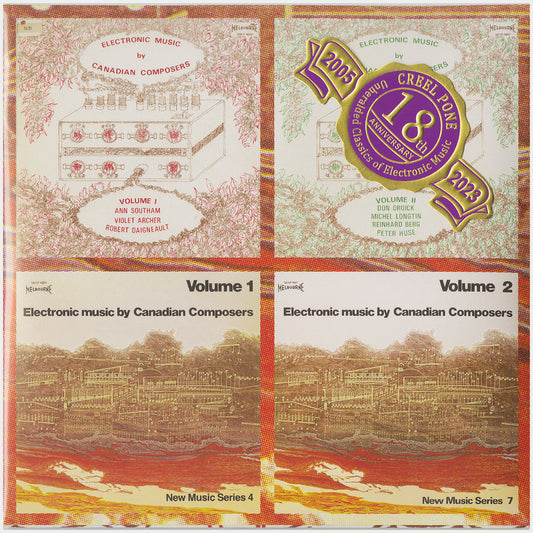 [CP 192-192.5 CD] Electronic Music by Canadian Composers, Volumes 1 & 2, Music Canada Vol XIII, Electronic Music in Canada