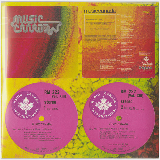[CP 192-192.5 CD] Electronic Music by Canadian Composers, Volumes 1 & 2, Music Canada Vol XIII, Electronic Music in Canada