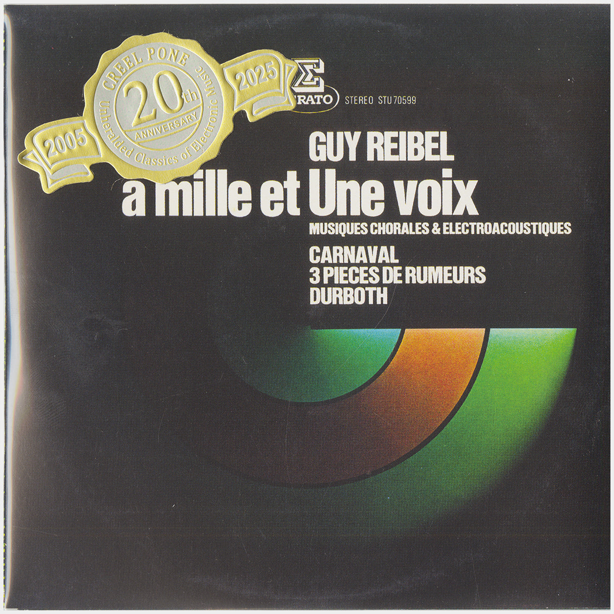 [CP 199.23 CD] Guy Reibel, François-Bernard Mâche; À Mille Et Une Voix, Kemit, Korwar, Temes Nevinbür, Canzone II