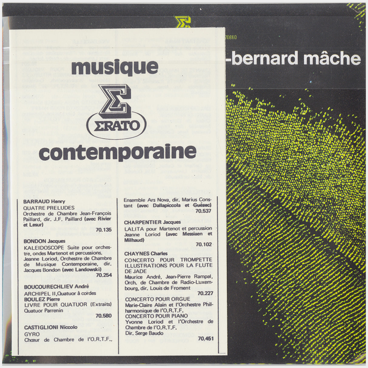[CP 199.23 CD] Guy Reibel, François-Bernard Mâche; À Mille Et Une Voix, Kemit, Korwar, Temes Nevinbür, Canzone II