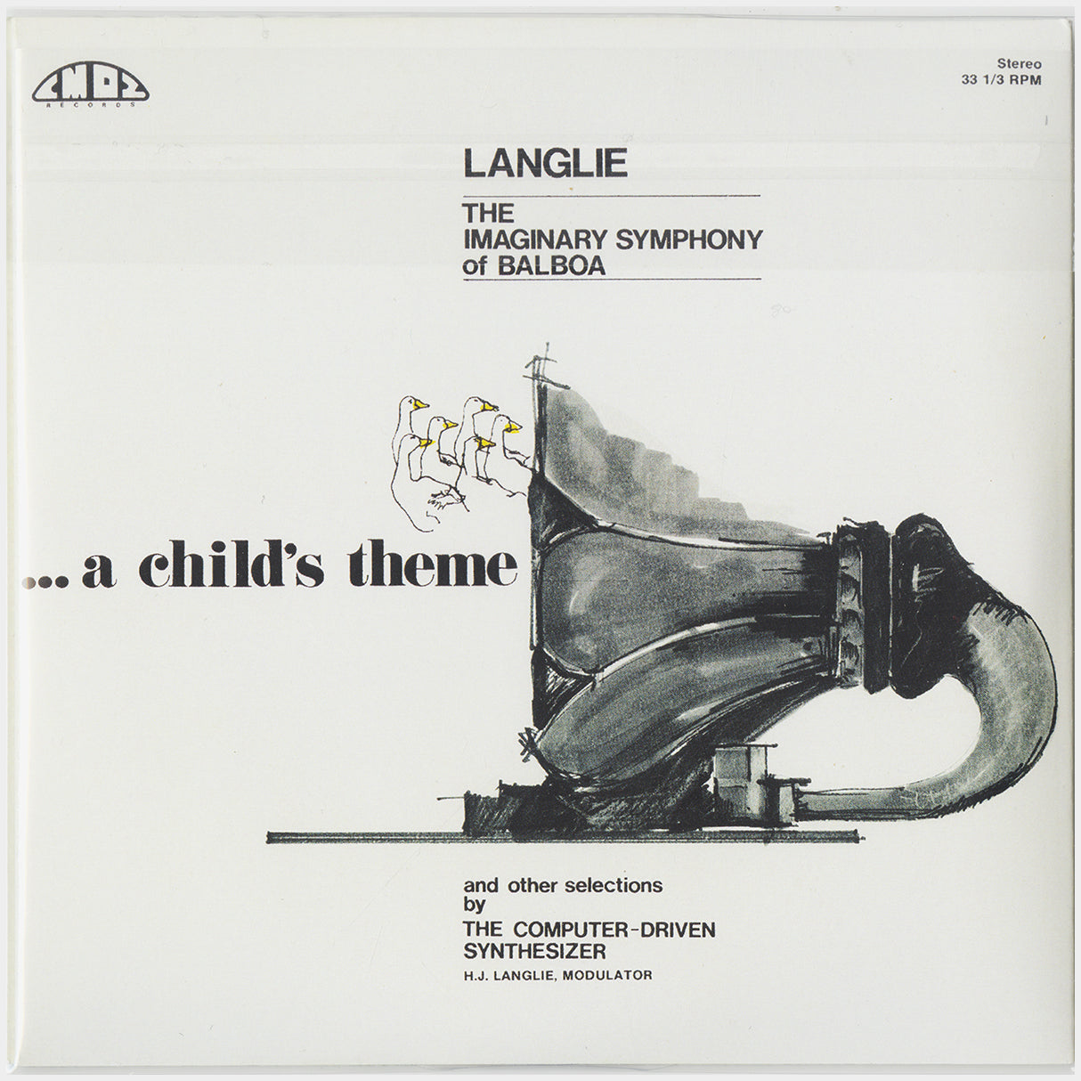 [CP 199.25 CD] H.J. Langlie; CMOS Recordings