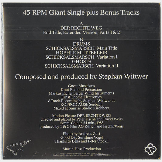 [CP 281.05 CD] Stephan Wittwer; Der Rechte Weg