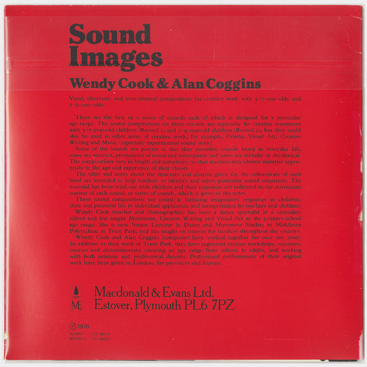 [CP 292 CD] Alan Coggins, Wendy Cook; Sound Images