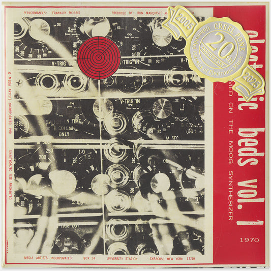 [CP 315 CD] Franklin Morris, Ron Marquisee, Dick Averson, Ward Hartenstein; Electronic Beds Vol. 1 & 2, 1970-1971, Composition In Hypnotic Idiom