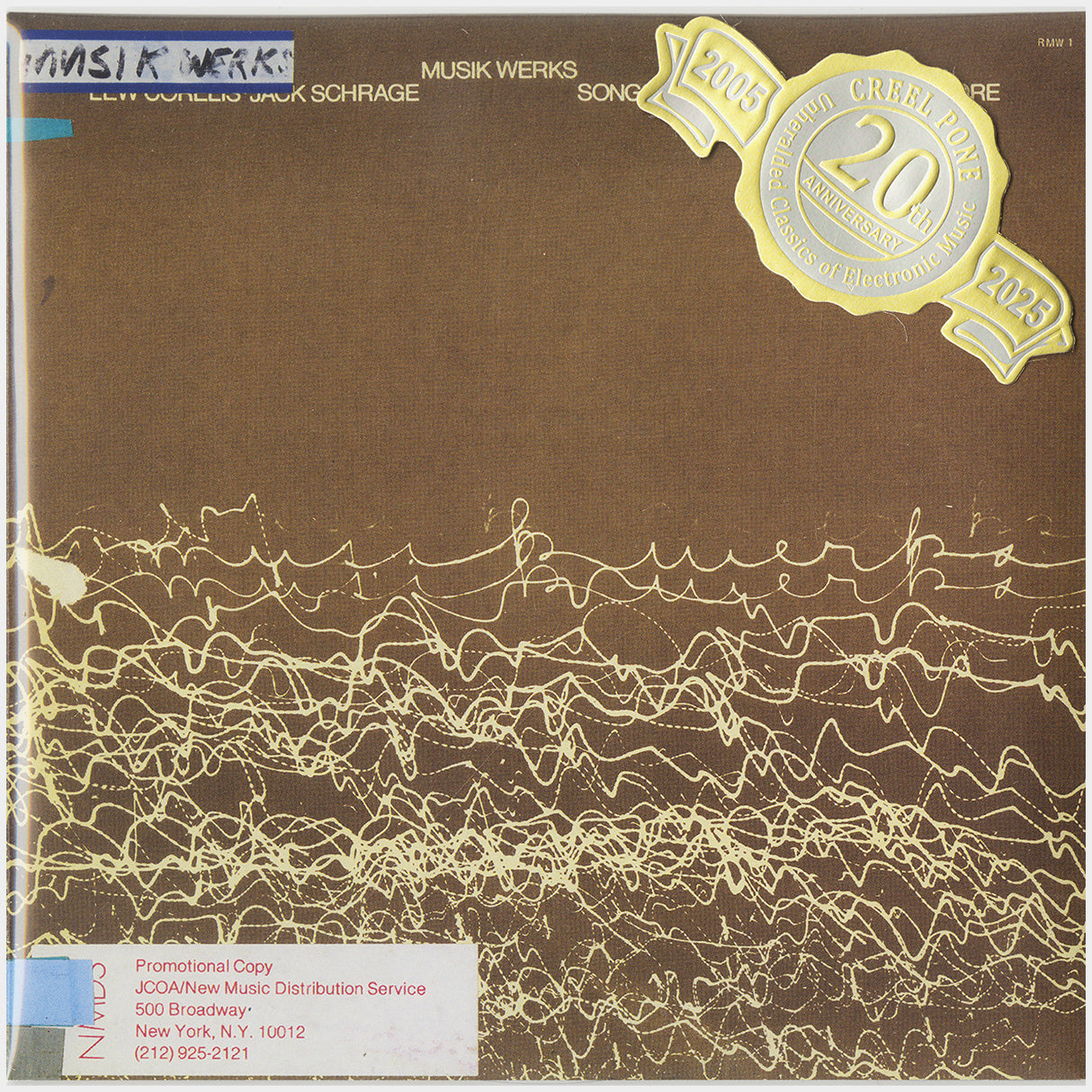 [CP 316 CD] Lew Corelis, Jack Schrage, Musik Werks; Songs You've Never Heard Before, Intersketches