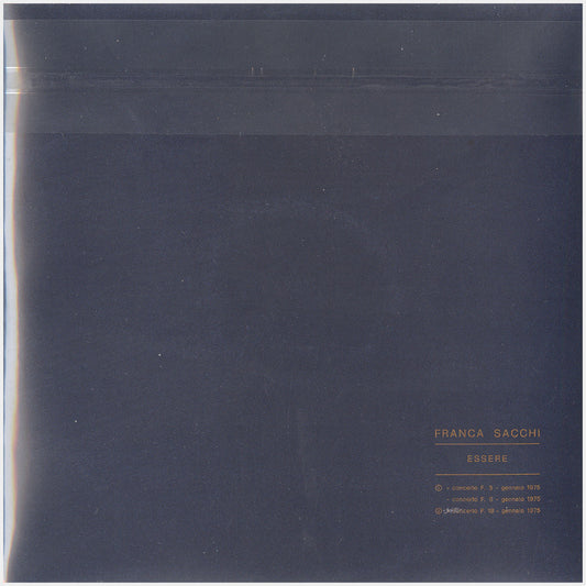 [CP 000.07 CD] Franca Sacchi; Ho Sempre Desiderato Avere..., Essere +