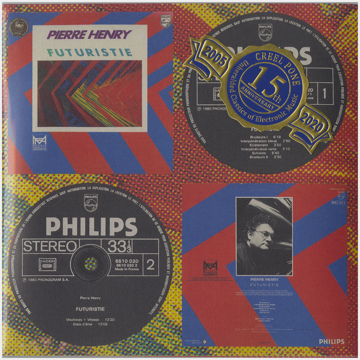 [CP 002-033-133 CD] Pierre Henry, Bernard Bonnier; Complete Corticalart+