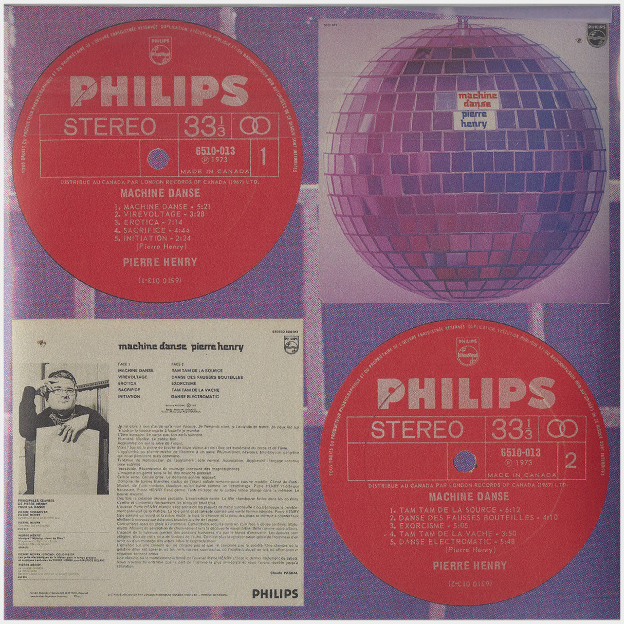 [CP 002-033-133 CD] Pierre Henry, Bernard Bonnier; Complete Corticalart+
