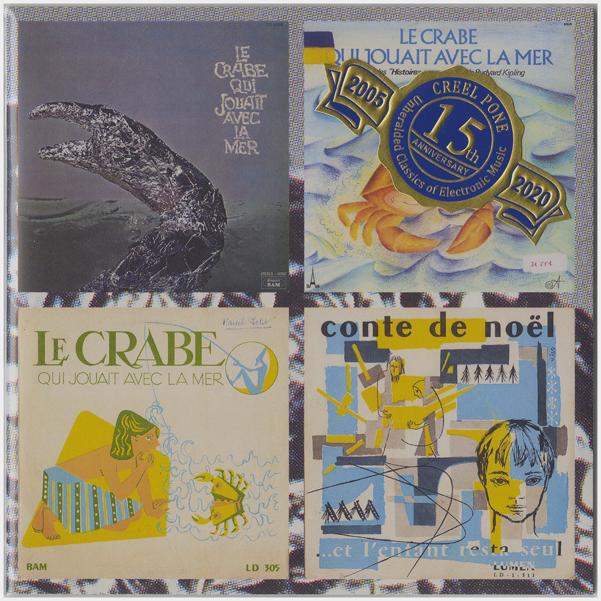 [CP 019 CD] Phillippe Arthuys; Le Crabe Qui Jouait Avec La Mer, Conte De Noël