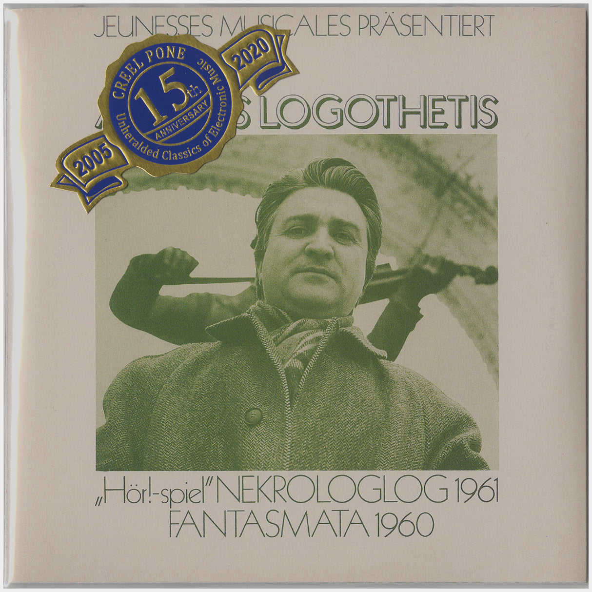 [CP 037 CD] Anestis Logothetis; „Hör!-Spiel”, Nekrologlog 1961, Fantasmata 1960, Wellenformen, Anastasis, Styx