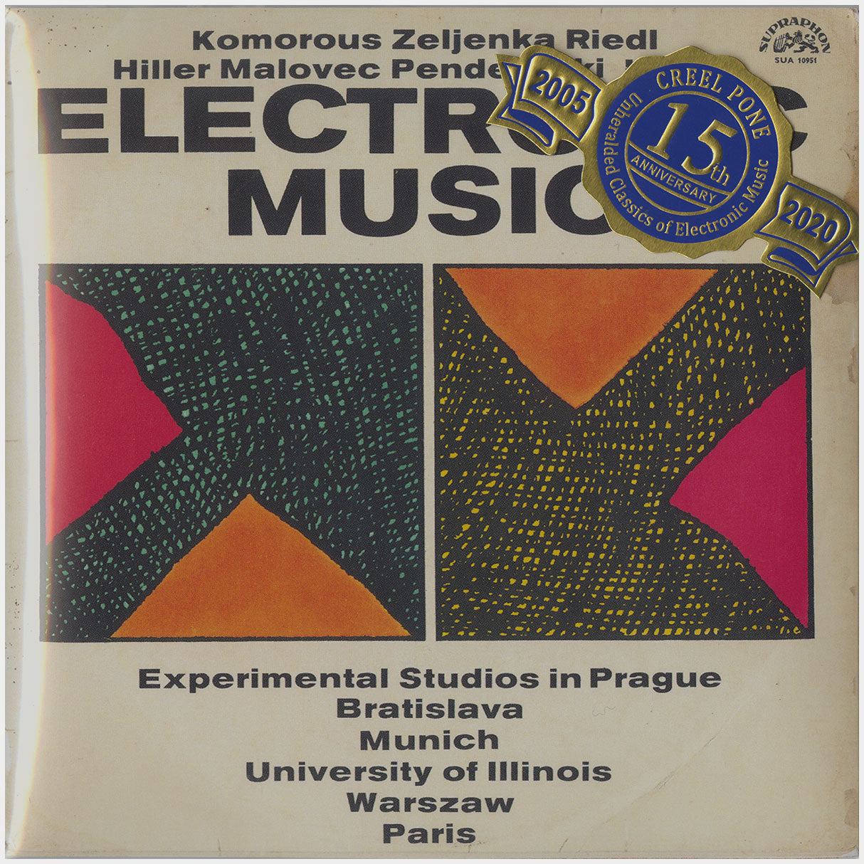 [CP 039-076 CD] Zbynek Vostrák, Miloslav Istvan, Václav Kucera, Rudolf Komorous; Electronic Music, Experimental Studios In Prague, From Czech Electronic Music Studios, CAPAC Musical Portraits