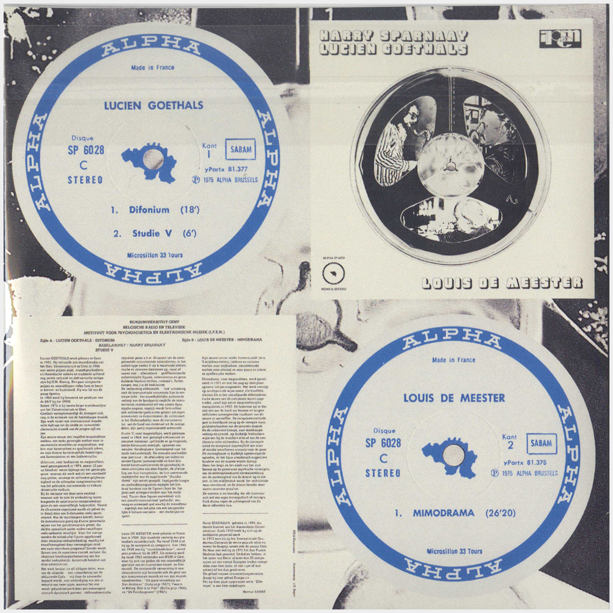 [CP 053-085-138 CD] IPEM 1963-73, I.P.E.M., Elektronische Produktie Van I.P.E.M.
