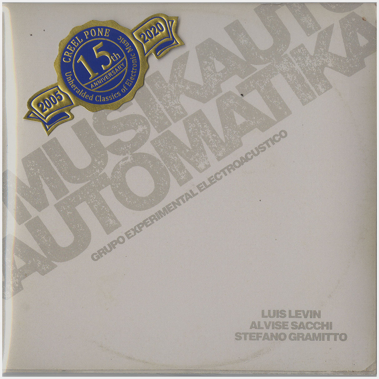 [CP 065 CD] Grupo Experimental Electroacustico; MusikAutomatika