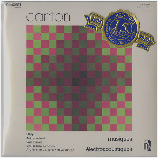 [CP 118 CD] Edgardo N. Canton; Musiques Électroacoustiques, Le Mur