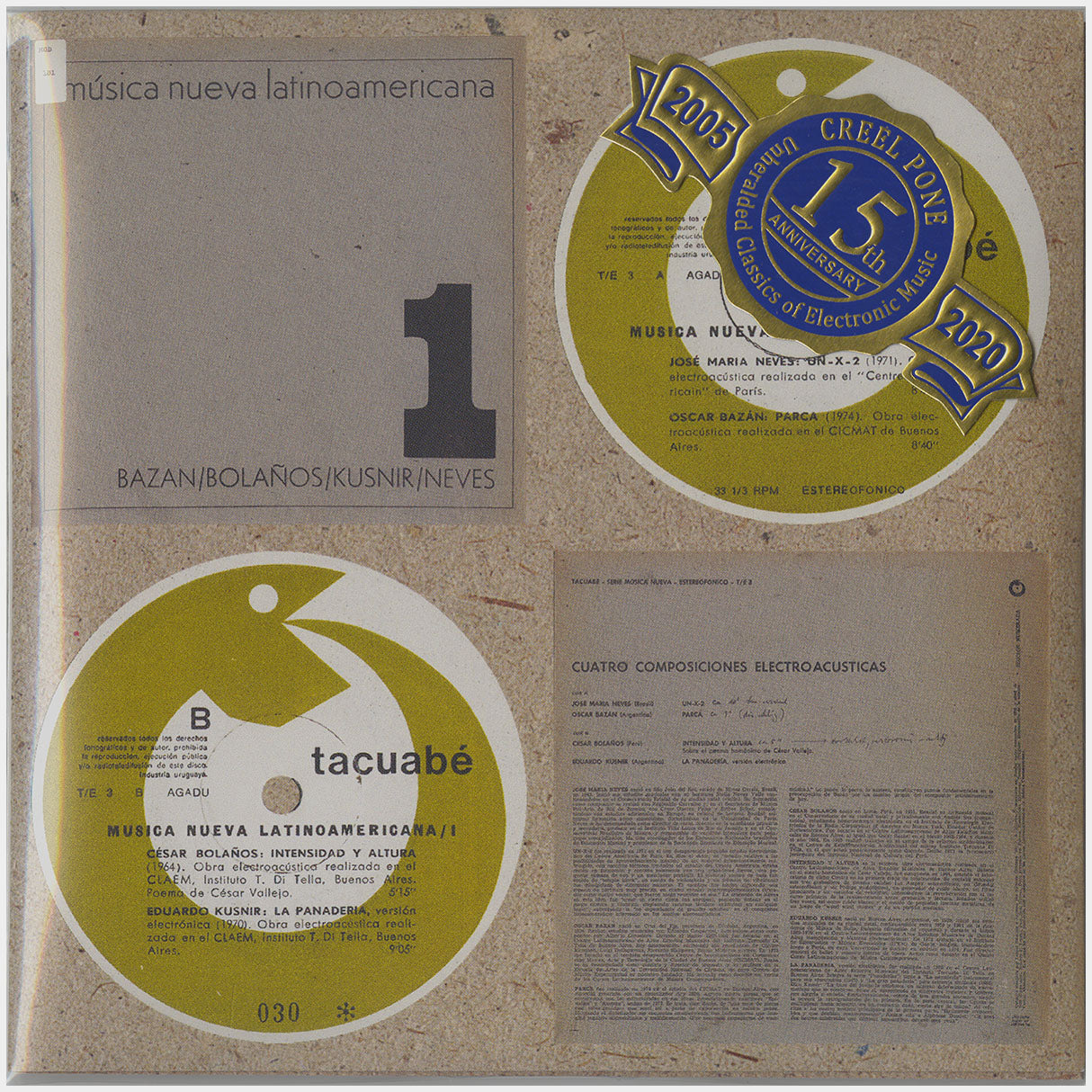 [CP 130-131 CD] Música Nueva Latinoamericana, 1-6
