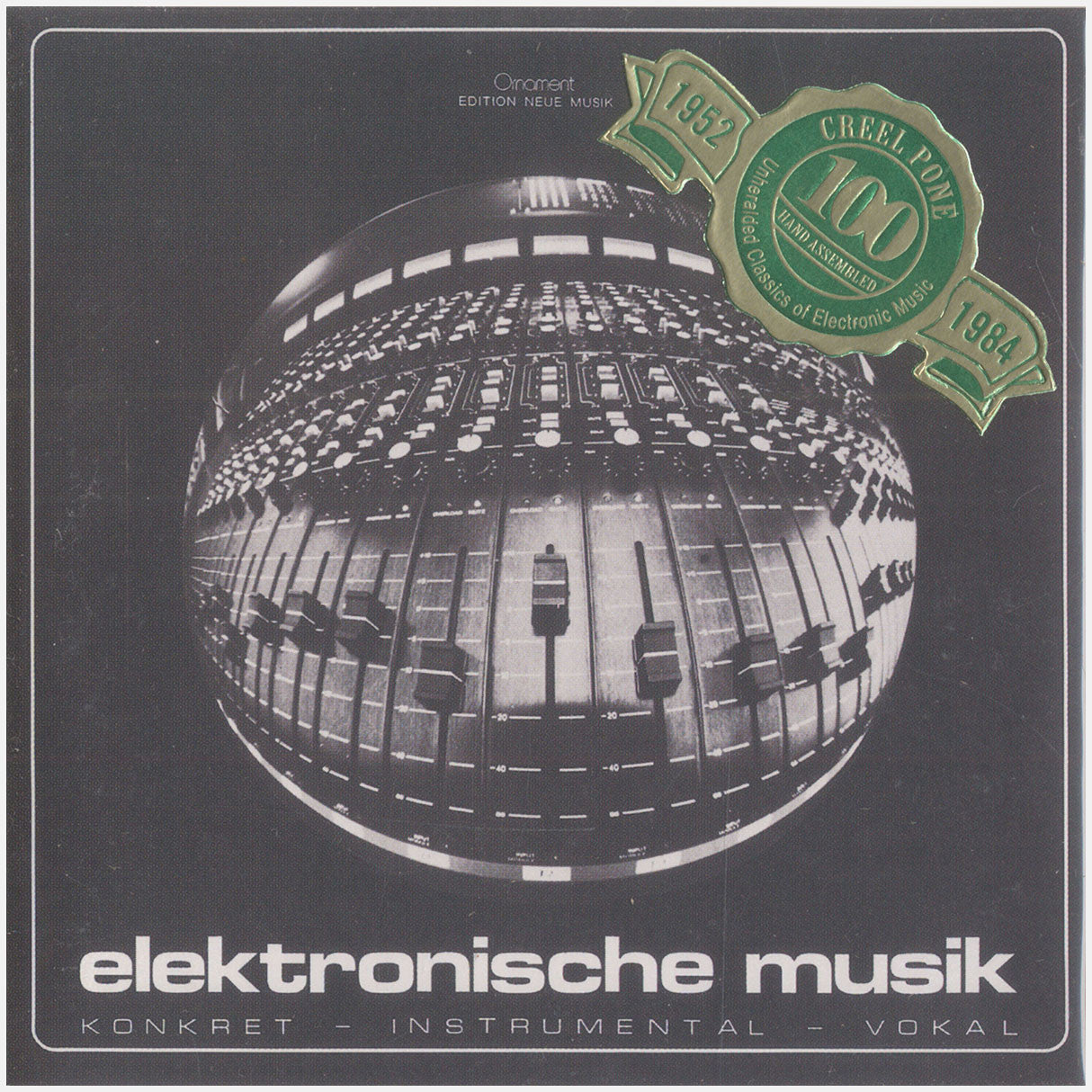 [CP 134 CD] Elektronische Musik, Konkret - Instrumental - Vokal