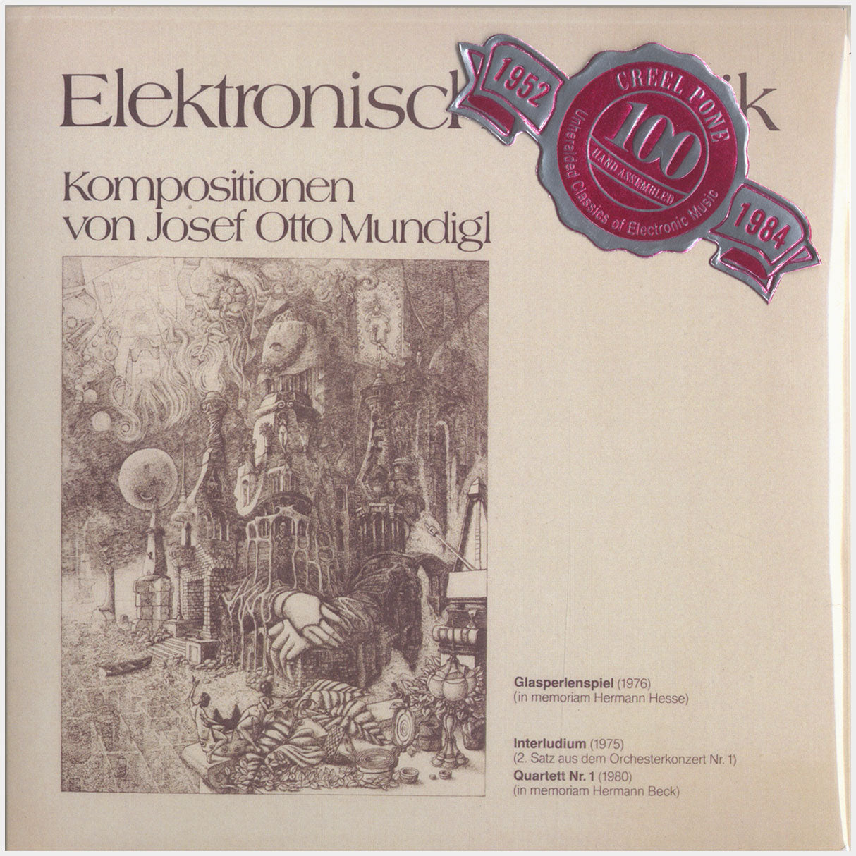 [CP 135 CD] Josef Otto Mundigl; Elektronische Musik (IMS 072), Elektronische Musik (IMS 096)