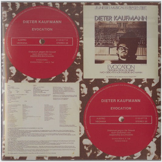 [CP 147 CD] Dieter Kaufmann; Herbstpathetique, Bildnis, Evocation+