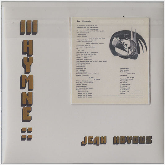 [CP 150-151 CD] Jean Hoyoux; Planètes, III Hymne