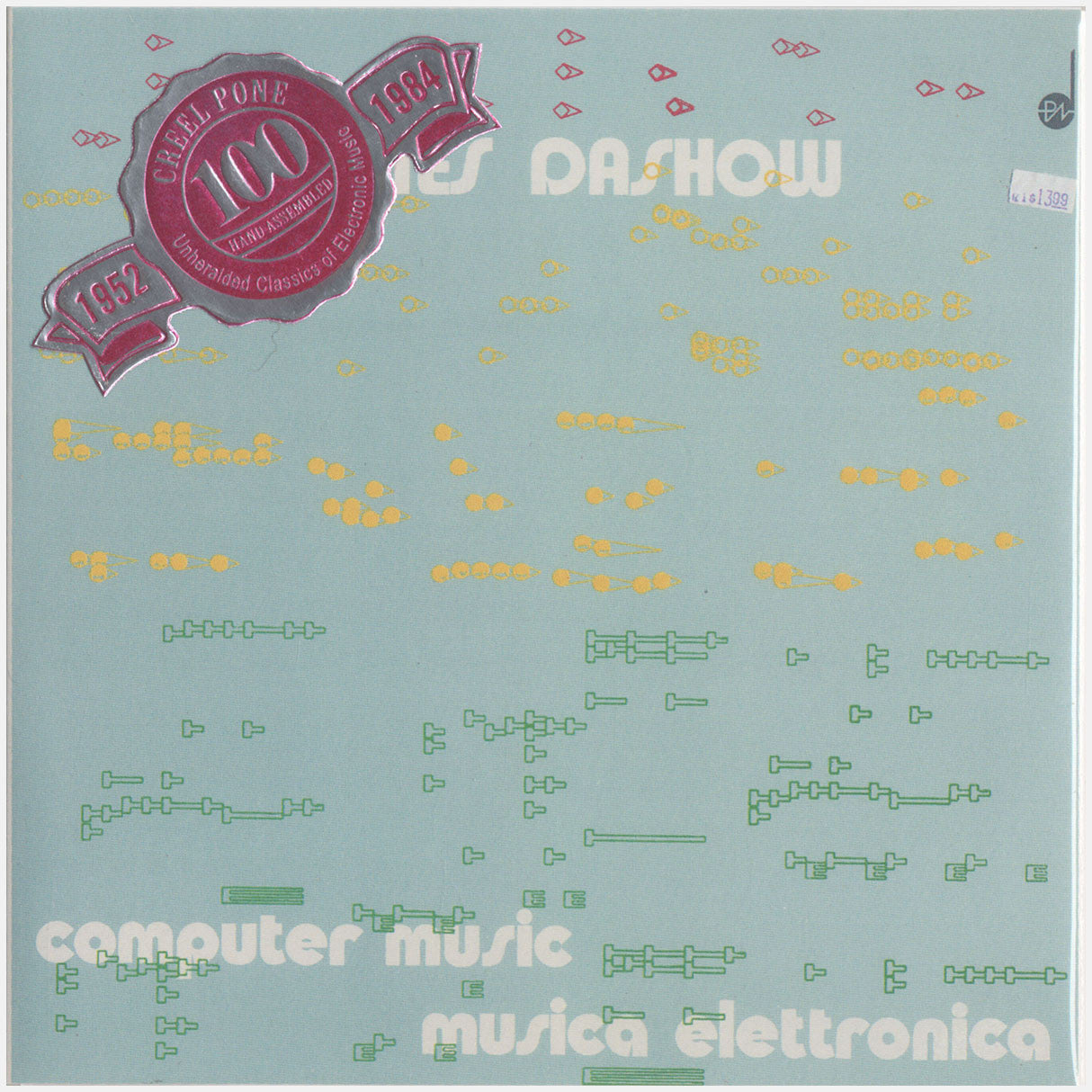 [CP 175 CD] James Dashow; Computer Music, Musica Elettronica+
