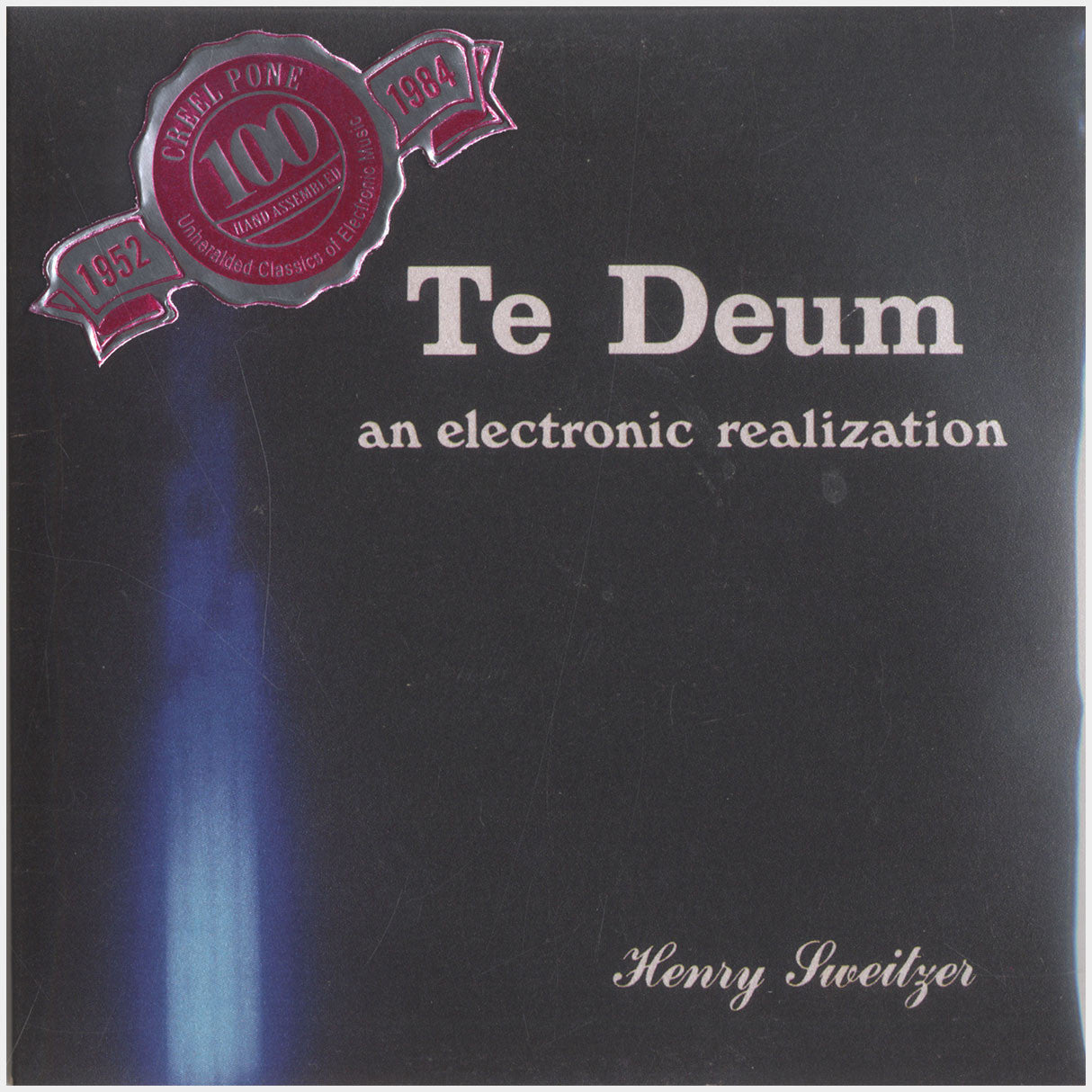 [CP 179 CD] Henry Sweitzer; Te Deum: An Electronic Realization
