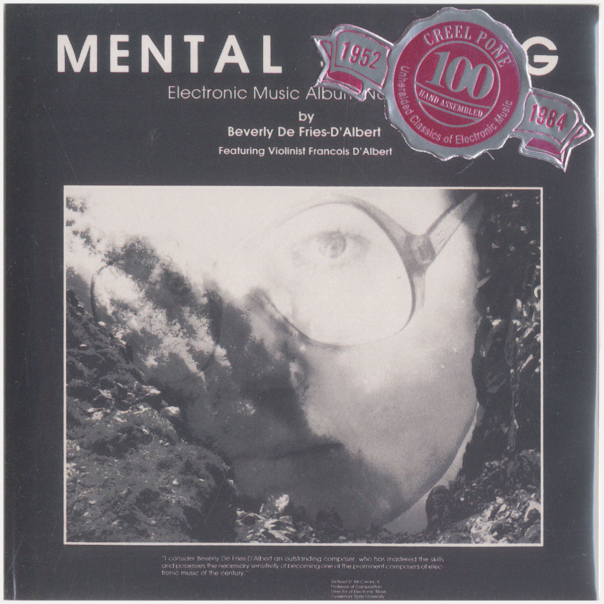 [CP 182 CD] Beverly De Fries-D'Albert; Mental Sailing