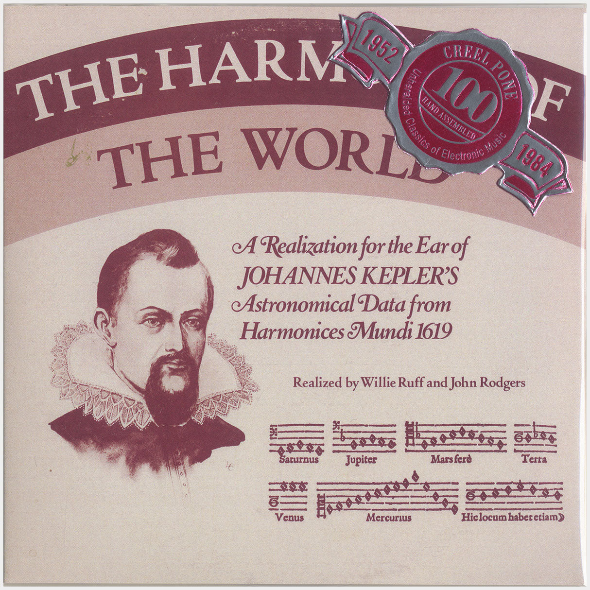 [CP 188 CD] Willie Ruff, John Rodgers, Michael McNabb; The Harmony of the World