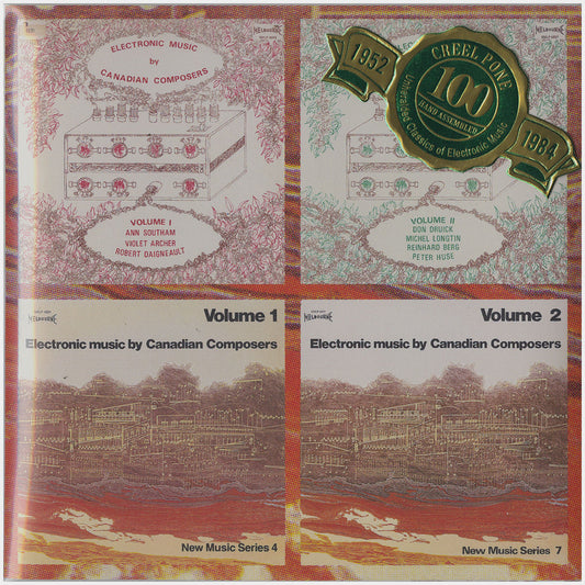 [CP 192-192.5 CD] Electronic Music by Canadian Composers, Volumes 1 & 2, Music Canada Vol XIII, Electronic Music in Canada