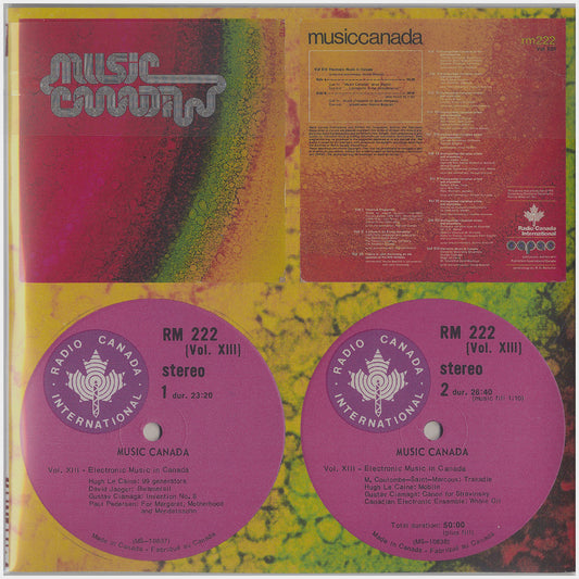 [CP 192-192.5 CD] Electronic Music by Canadian Composers, Volumes 1 & 2, Music Canada Vol XIII, Electronic Music in Canada