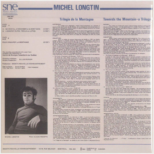 [CP 207 CD] Michel Longtin; La Trilogie de la Montagne