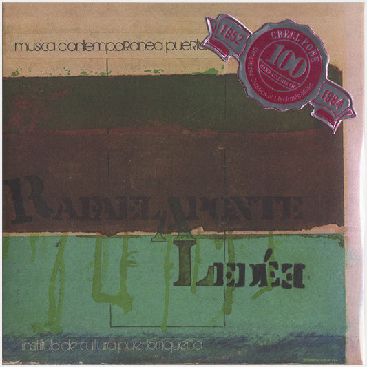 [CP 214 CD] Rafael Aponte Ledée; Musica Contemporanea Puertorriqueña