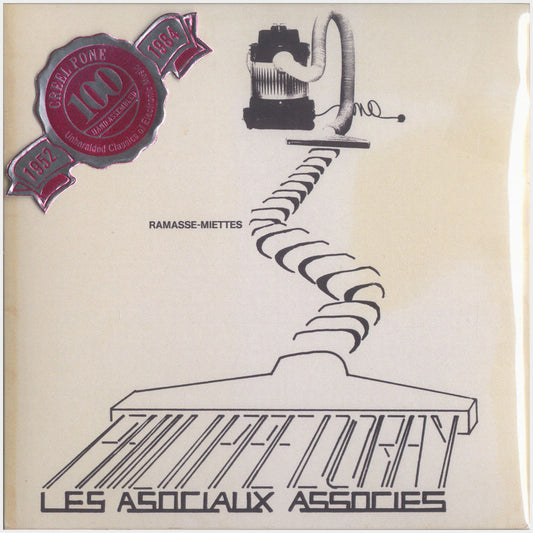 [CP 215 CD] Philippe Doray, Les Asociaux Associés; Ramasses-Miettes, Nouveaux Modes Industriels