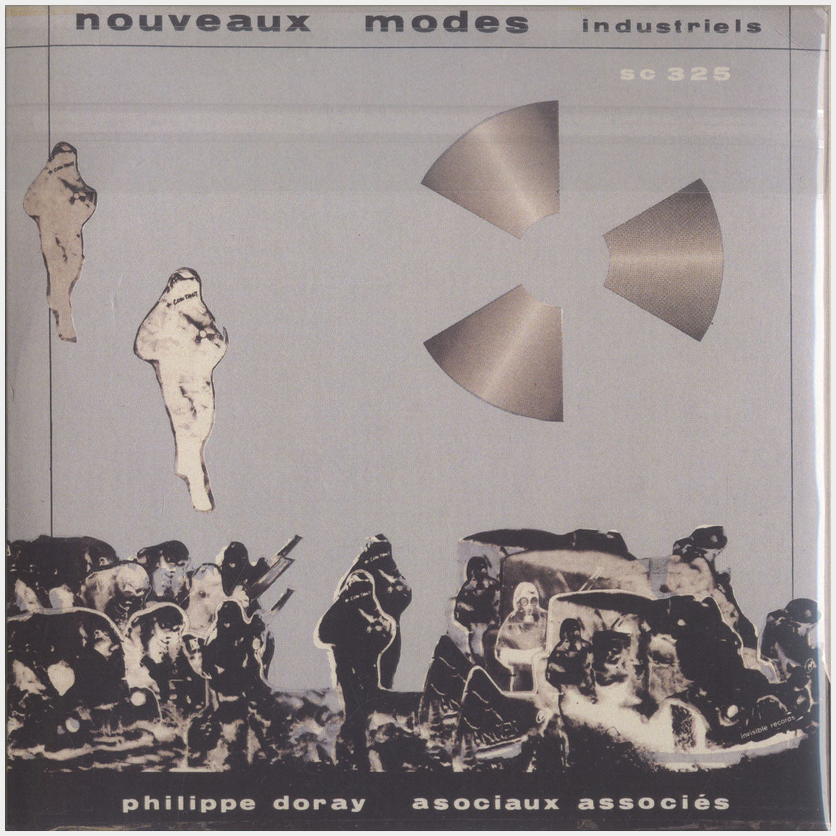 [CP 215 CD] Philippe Doray, Les Asociaux Associés; Ramasses-Miettes, Nouveaux Modes Industriels