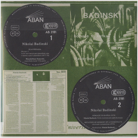 [CP 228 CD] Nikolai Badinski; ABAN Electronic Recordings